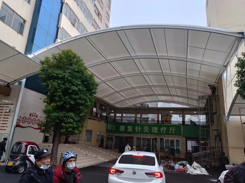 小区电动车膜结构车棚定制，2026正规邳州膜结构厂家推荐-1